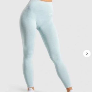 Gymshark Vital Seamless Light Green Marl Leggings